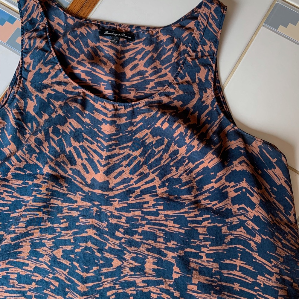 Madewell Broadway & Brooke Skywriter Silk Blouse